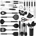 Silicone Kitchen Utensils Set With Holder