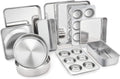 Stainless Steel Oven Bakeware Set Of Eleven
