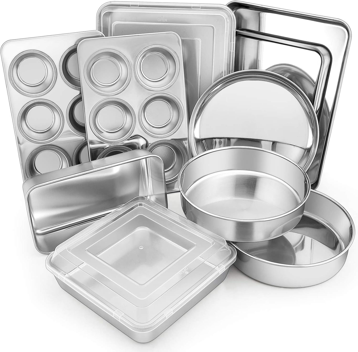 Stainless Steel Complete Bakeware Collection Set