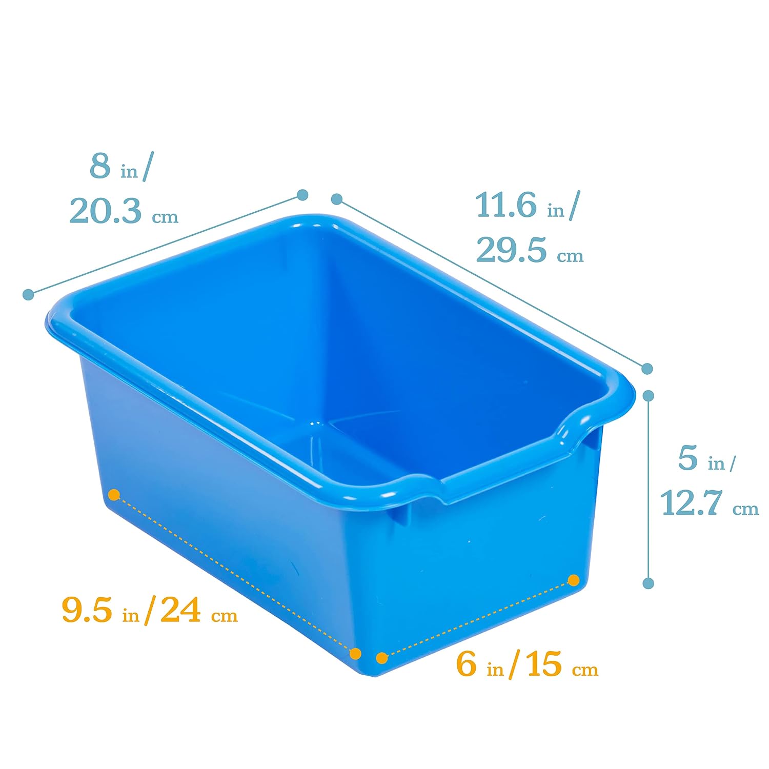 Plastic Multipurpose Storage Organizer Bins