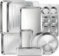 Stainless Steel Baking Sheet Set With Lid