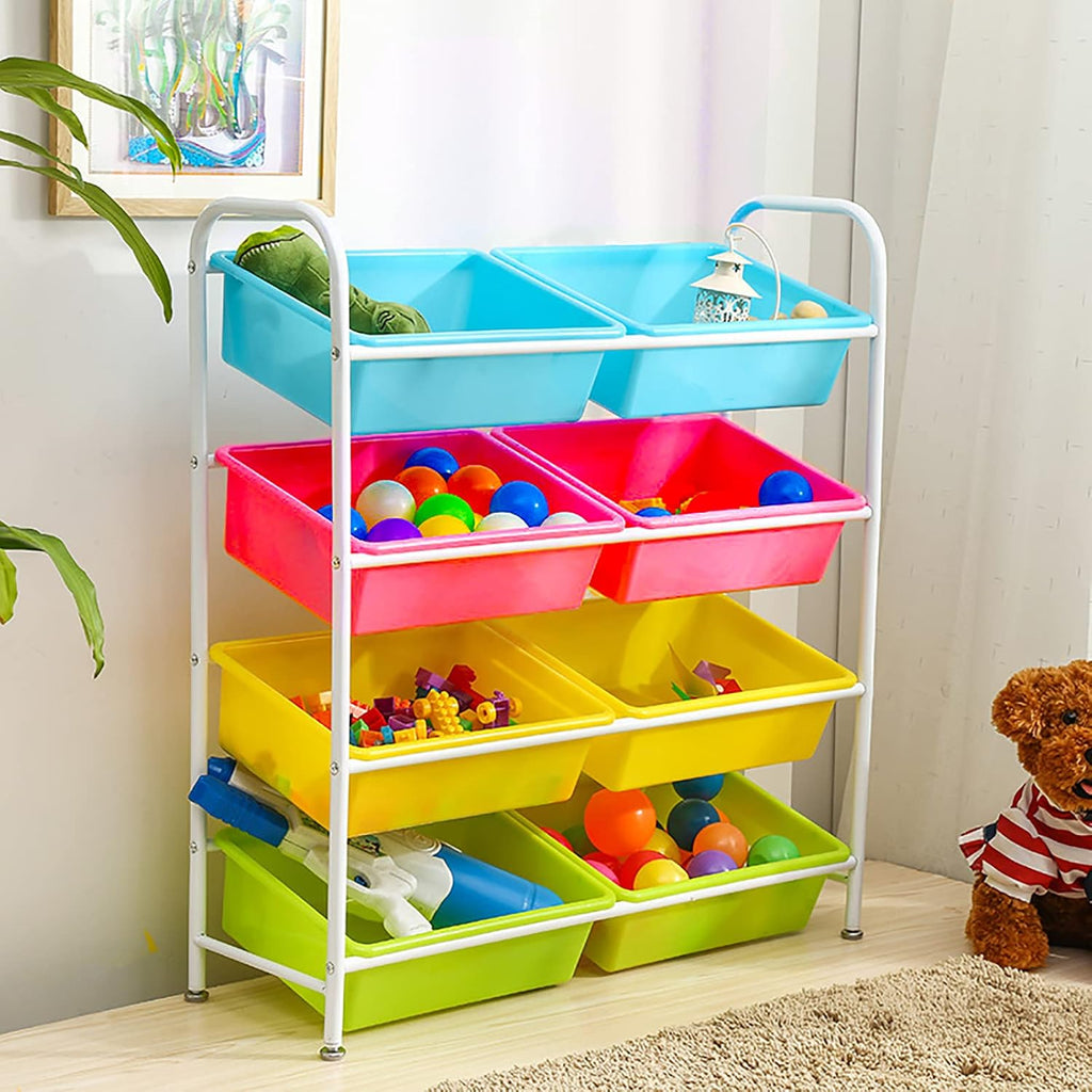 Large Stackable Plastic Storage Bins