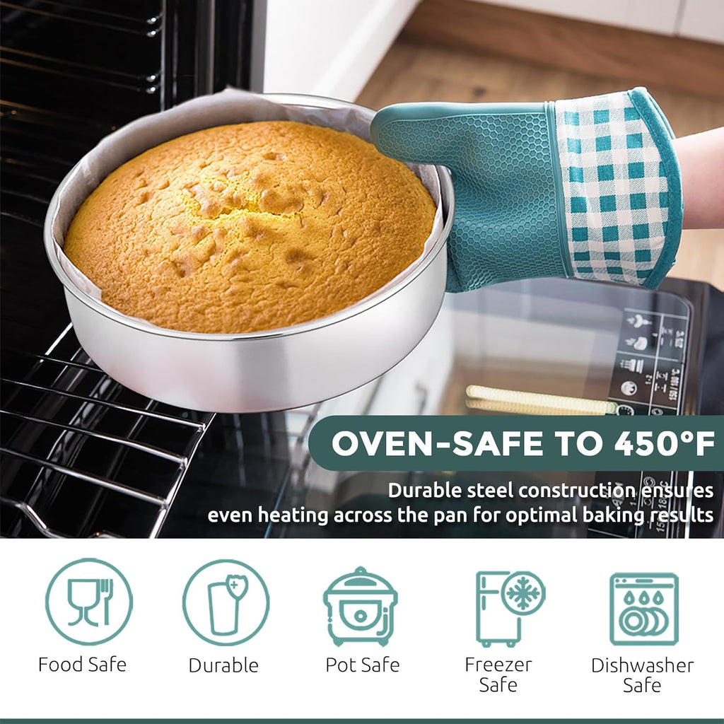 Stainless Steel Multi‑Function Bakeware Set