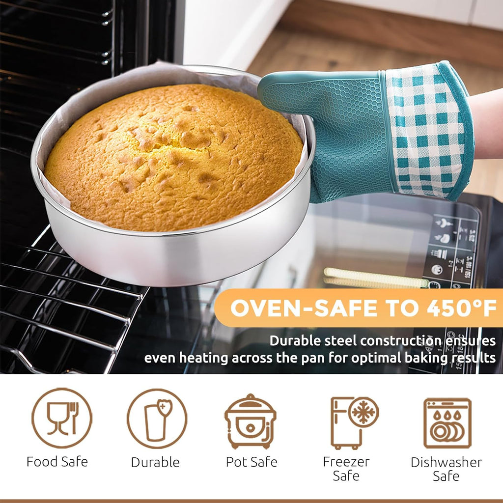 Stainless Steel Metal Bakeware Set