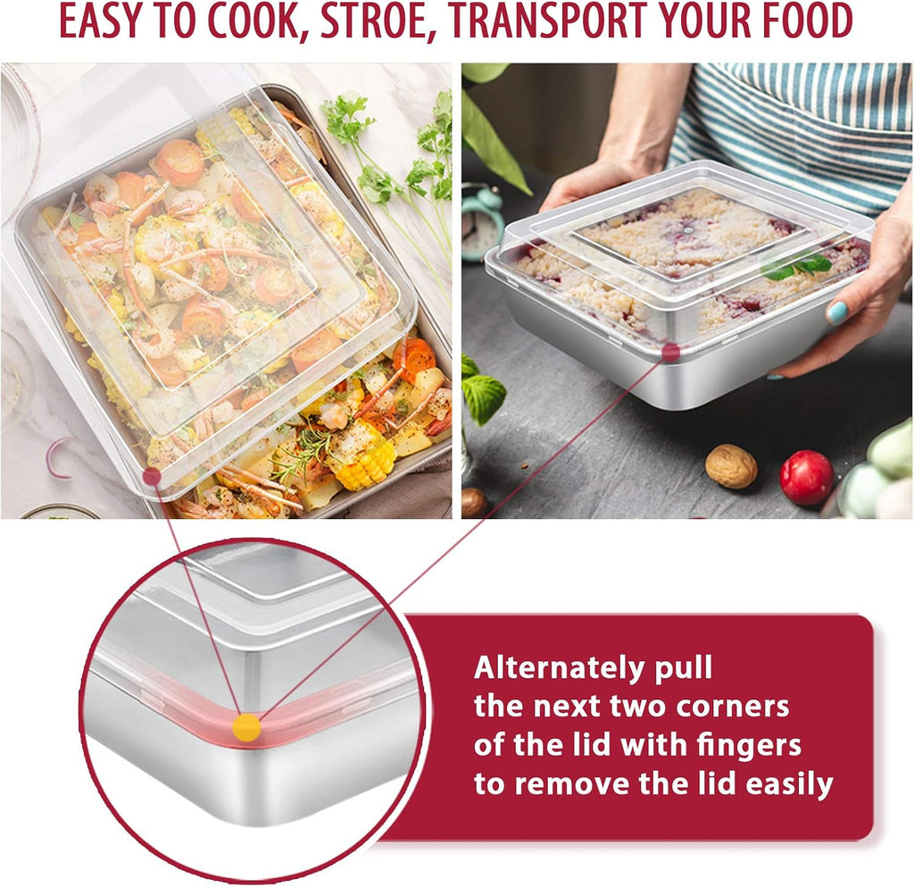 Stainless Steel Complete Bakeware Collection Set